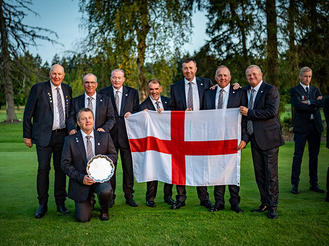 2023 - European Senior Men’s Team Championship - vítězný tým Anglie