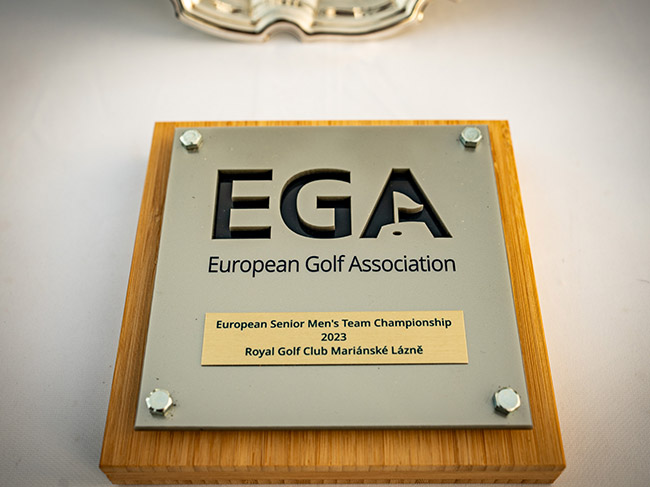 2023 - European Senior Men’s Team Championship - vítězný tým Anglie