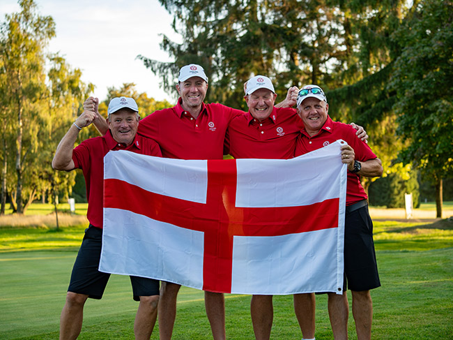 2023 - European Senior Men’s Team Championship - vítězný tým Anglie